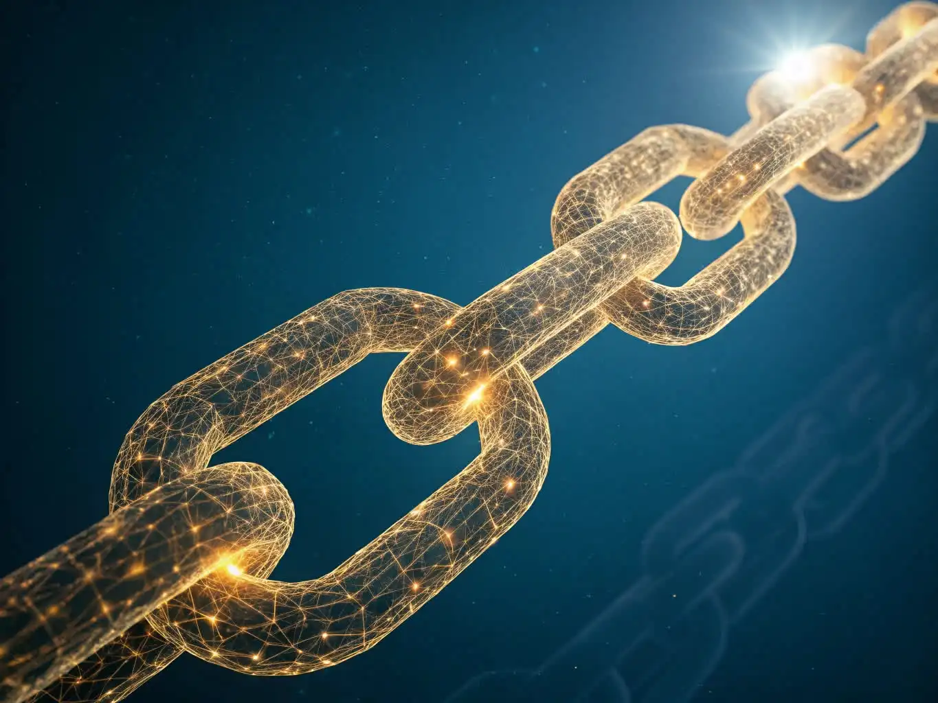 Person analyzing crypto data or exploring blockchain platforms on a digital device