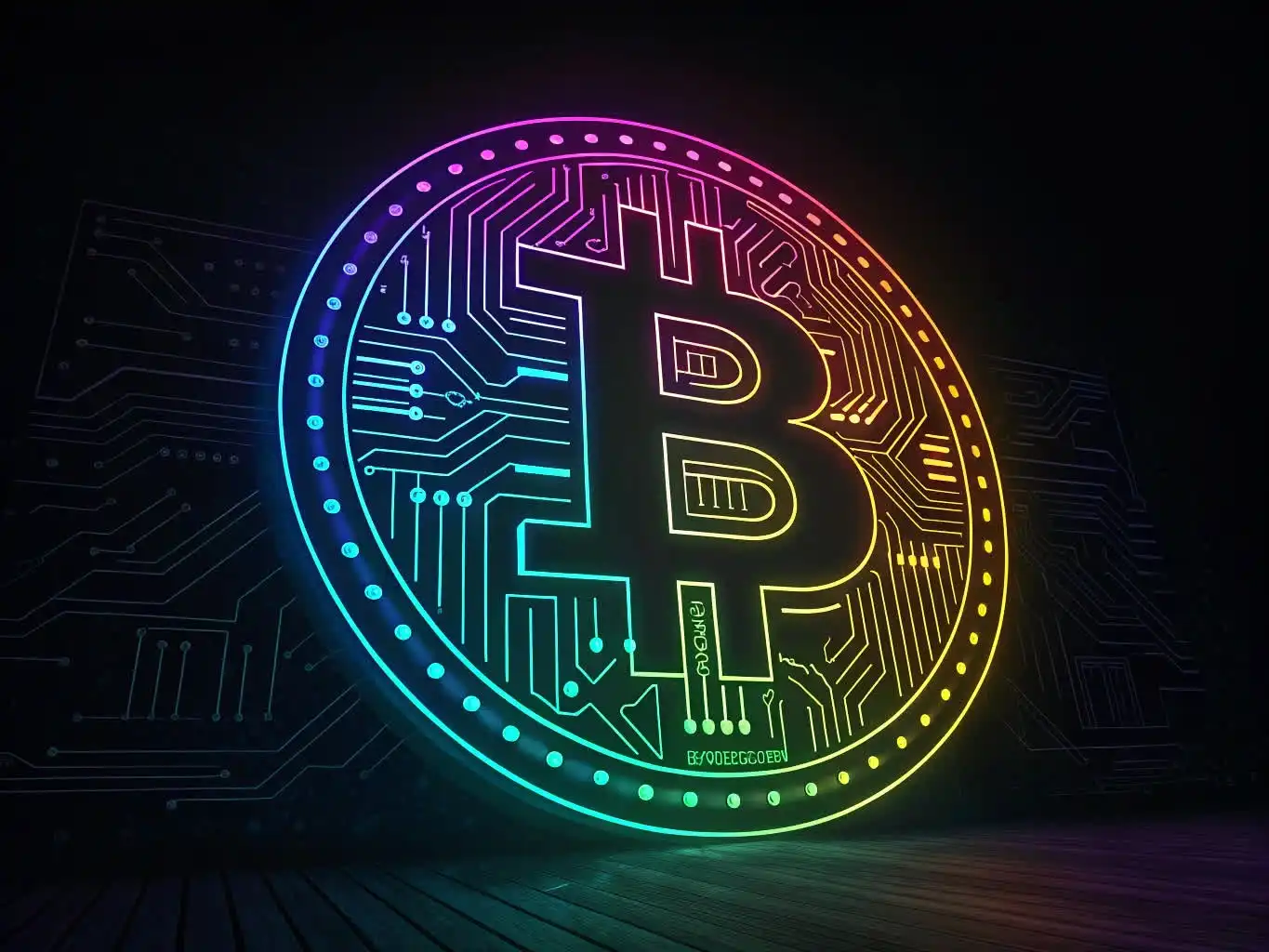 Person analyzing crypto data or exploring blockchain platforms on a digital device