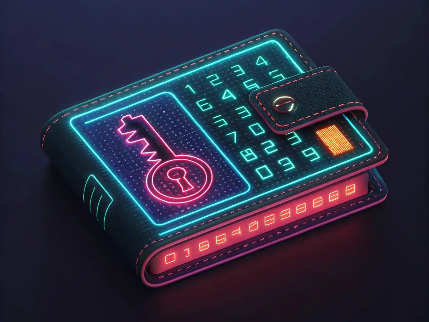 Person analyzing crypto data or exploring blockchain platforms on a digital device